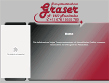 Tablet Screenshot of graser-trans.at